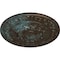 Ekena Millwork Sydney Ceiling Medallion (Fits Canopies up to 5 3/4"), 27 3/4"OD x 2"P, Bronze Blue Patina CM27SYBBS - alternate 4